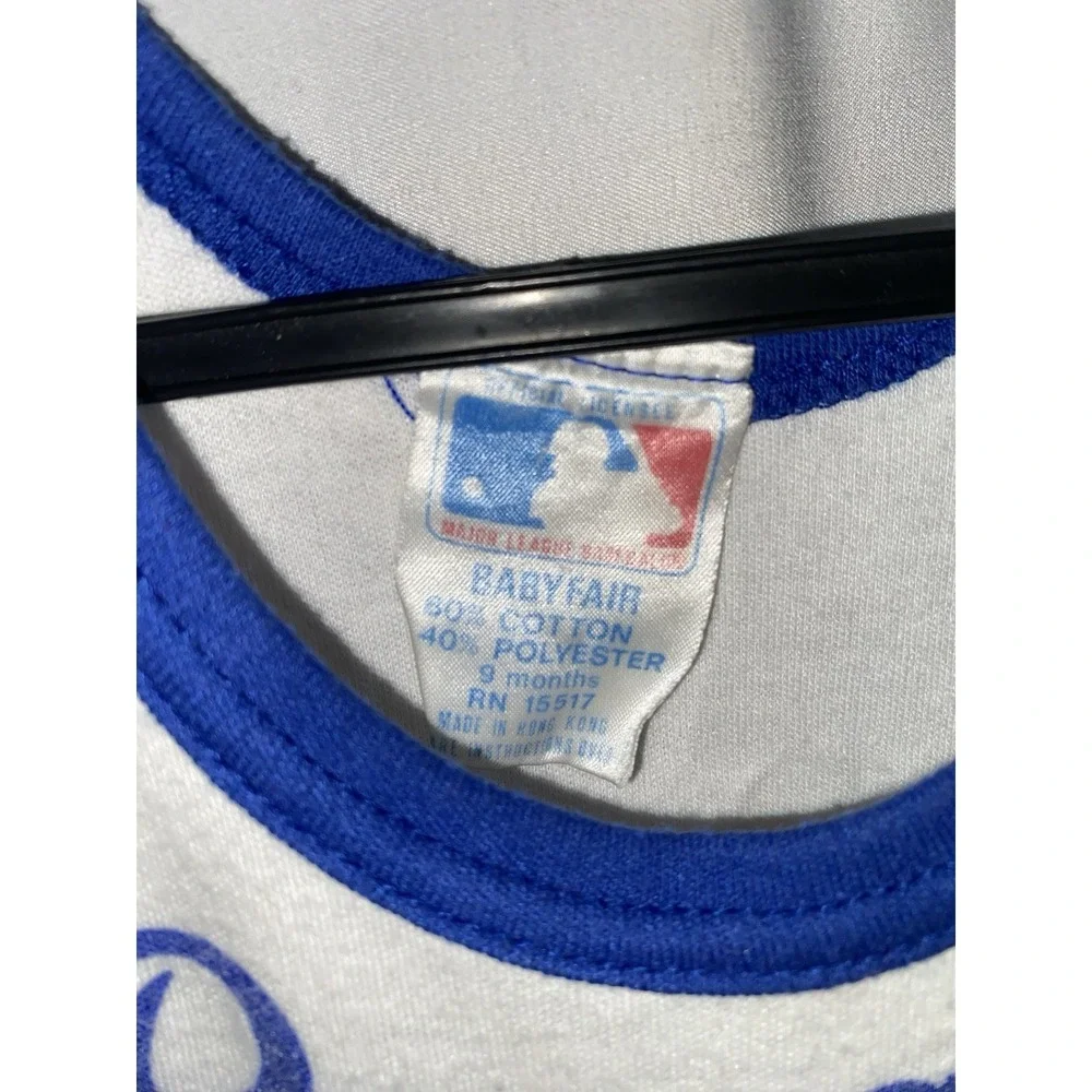 Vintage Kansas City Royals Tank Shirt Dress Baby Girl Size 9 Months